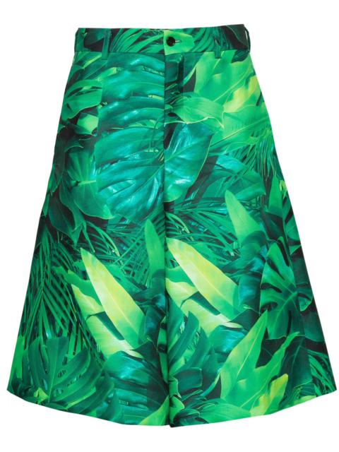 Leaf Pattern Shorts