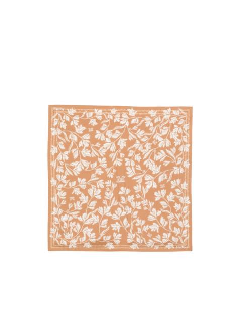 Max Mara floral-print scarf