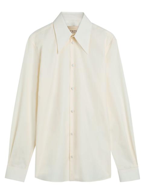 Valentino Valentino Garavani Cotton-poplin Shirt