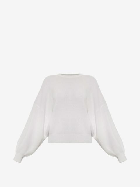 LISA YANG Veira balloon-sleeve sweater