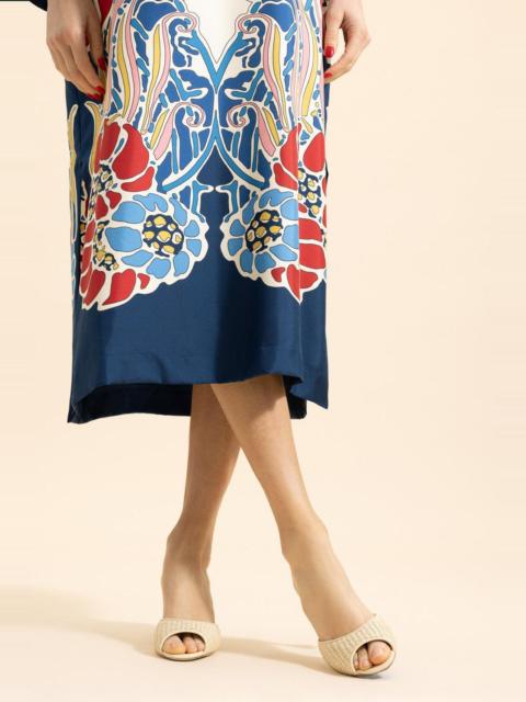 Manolo Blahnik Jadara Mule 70 - Light Khaki Cream