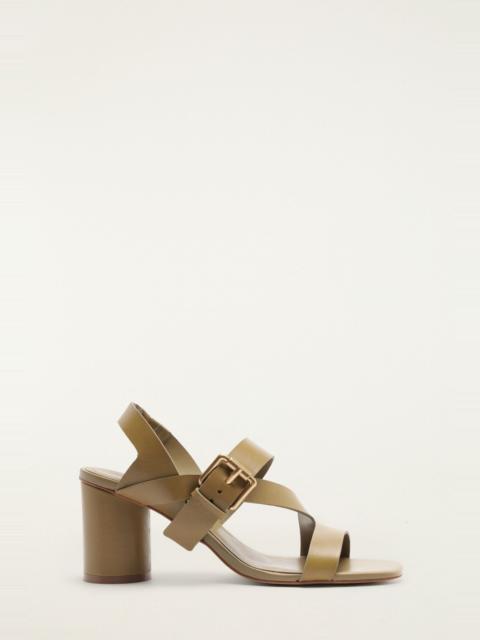 FARM RIO Buckle Block Helled Sandal