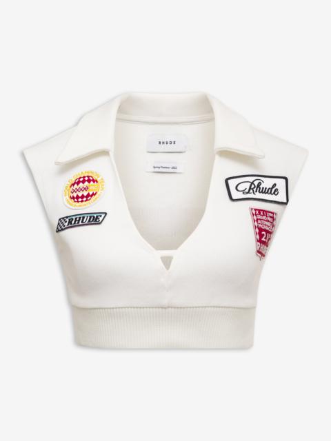 Rhude RACING PATCH LOGO TOP