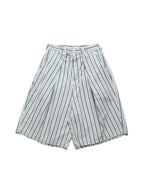 Kapital DIXIE Hickoree KOME-KOME Jorts (Shallow) - Indigo