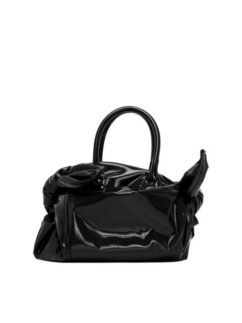 Comme des Garçons GIRL Patent Leather Ribbon Deco Bag