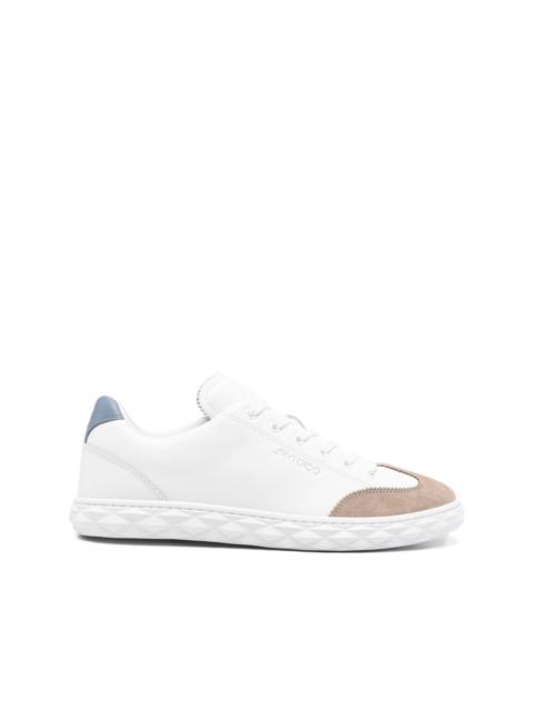 JIMMY CHOO Diamond Flex suede-panel sneakers