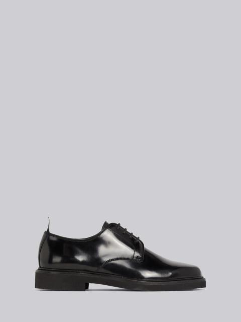 Thom Browne Black Calf Leather Micro Sole Uniform Shoe