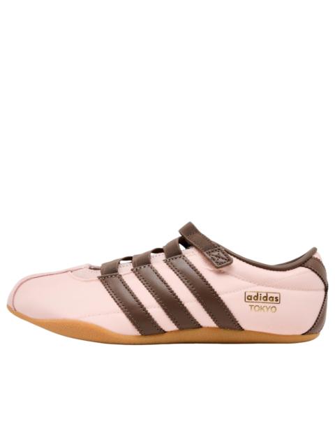 adidas (WMNS) adidas Tokyo Mary Jane 'Sandy Pink Earth Strata Gold Metallic' IH4000