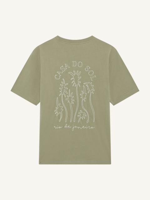 FRESCOBOL CARIOCA DINIS EMBROIDERED T-SHIRT