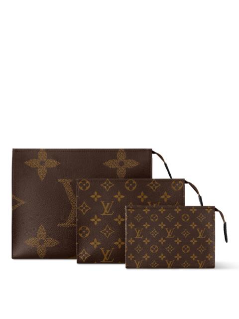 Louis Vuitton Trio Toilet Pouch