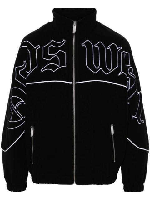 GCDS embroidered-logo jacket