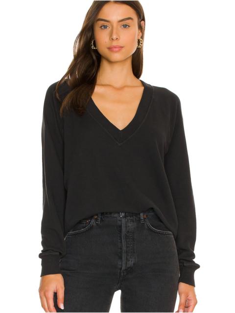 THE GREAT. The V-Neck Sweatshirt