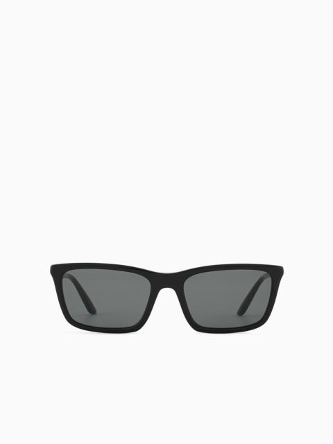 EMPORIO ARMANI WOMEN’S RECTANGULAR SUNGLASSES