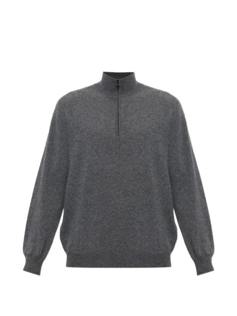 LISA YANG Augustus quarter-zip sweater