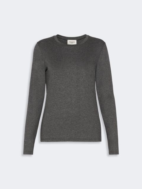 WEEKEND Max Mara MULTIE Stretch viscose jersey T-shirt - DARK GREY