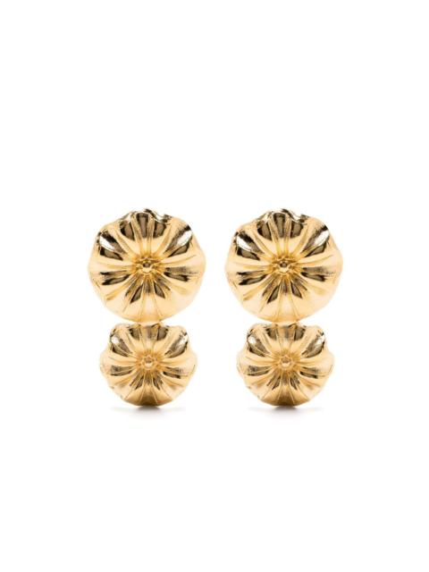 Sonia Double Daisy earrings