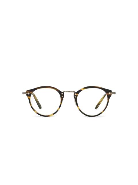 Oliver Peoples turtle print glasses