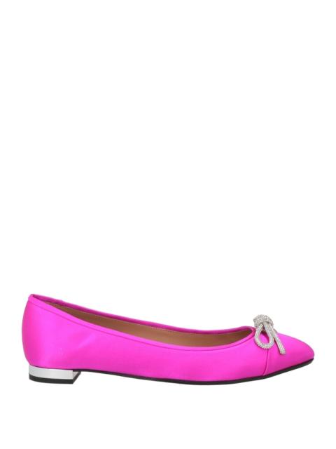 AQUAZZURA Fuchsia Women's Ballet Flats