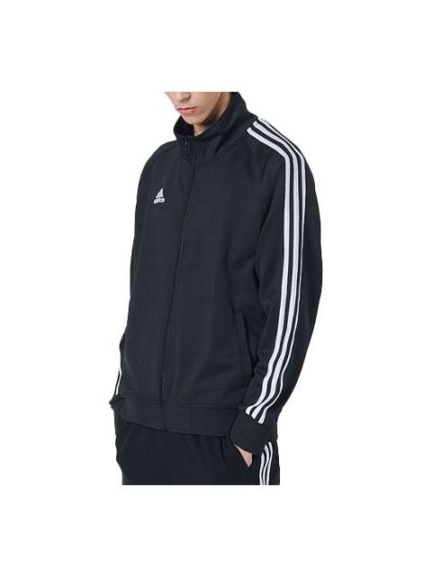 adidas Originals 3-Stripes Jacket 'Black White' TR30JR-BW