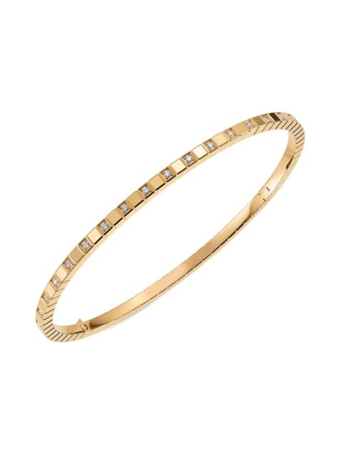 Chopard Women's Ice Cube 18K Yellow Gold & 0.33 TCW Diamond Bangle - Yellow Gold