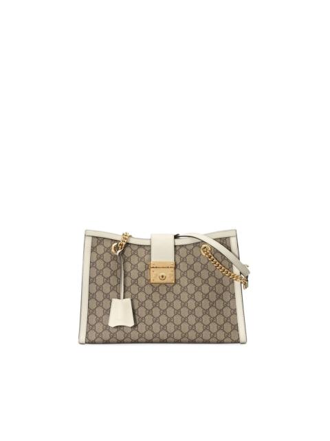 GUCCI Padlock medium GG shoulder bag