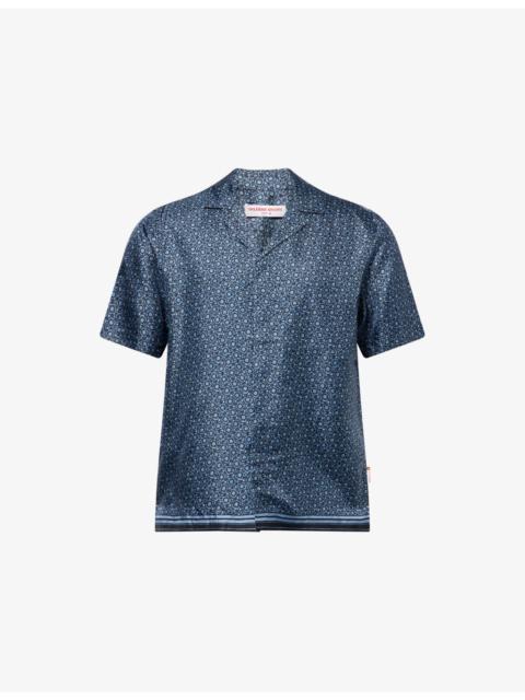 ORLEBAR BROWN Maitan Luminis Printed Silk Shirt