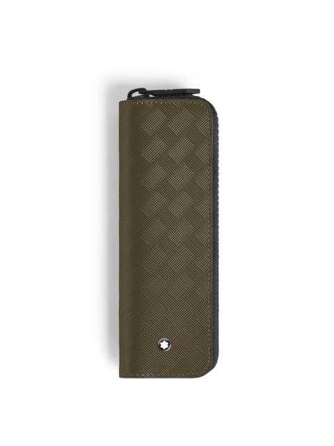 Montblanc 1-PEN POUCH WITH ZIP IN EXTREME LEATHER