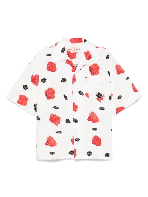 Marni flower-print shirt