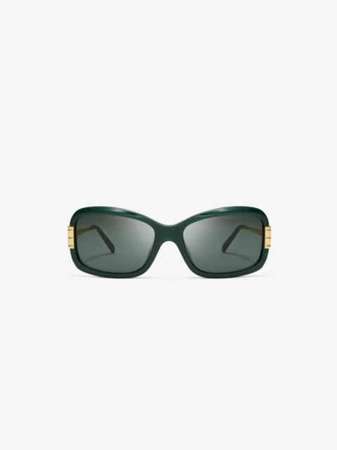 TORY BURCH Eleanor Rectangle Sunglasses