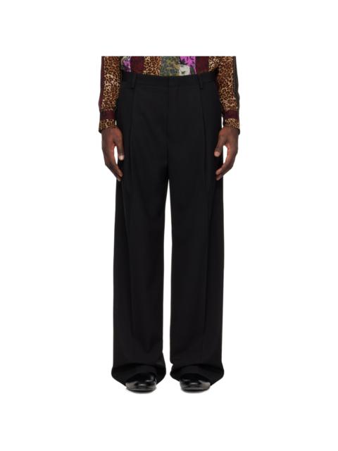 Black Four-Pocket Trousers