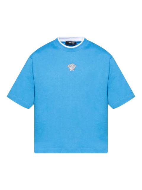 VERSACE Medusa-embroidered T-shirt