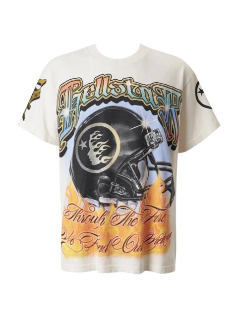 HELLSTAR HELMET TEE "Cream" HSR172