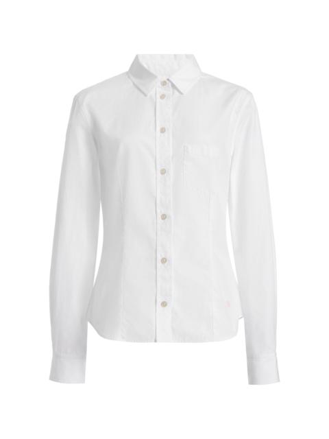 HIGH SPORT Exclusive Kurt Cotton-Poplin Shirt white
