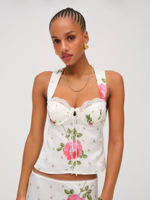 For Love & Lemons Rosebud Corset Top