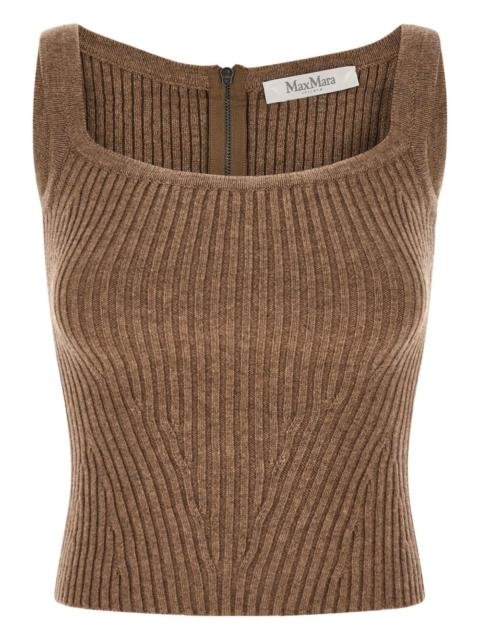 Max Mara Aretusa ribbed-knit tank top