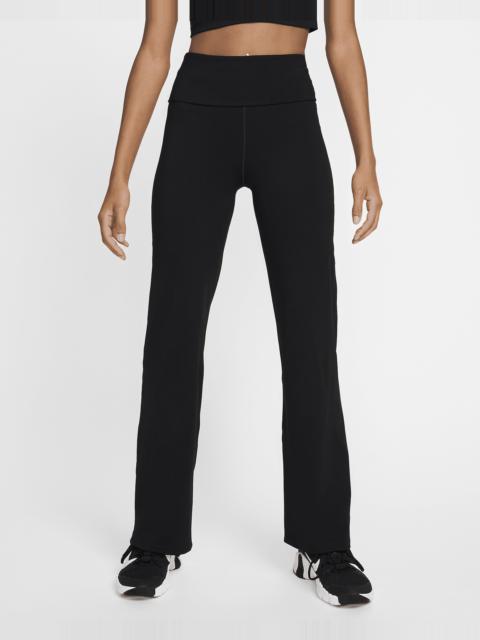 Nike One Women's Dri-FIT High-Waisted Fold-Over Pants