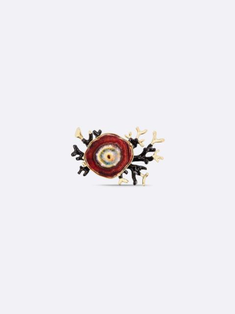 Dior Coral Brooch