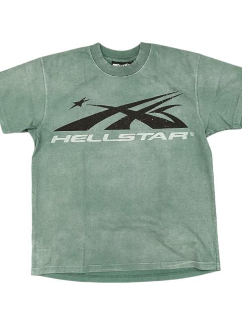 HELLSTAR Classic Logo Rhinestones T-Shirt "Green" HSR284