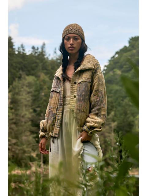 FREE PEOPLE We The Free Flora Quilted Bomber Jacket