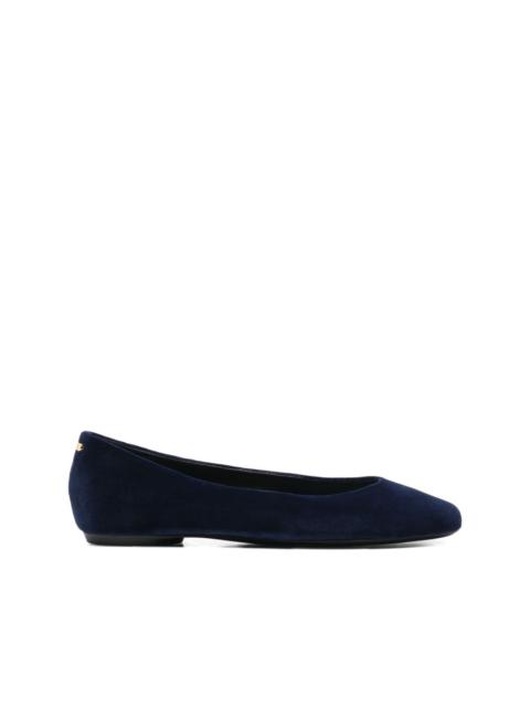 Lanvin round ballet flats