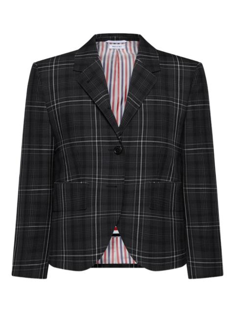 Thom Browne plaid blazer