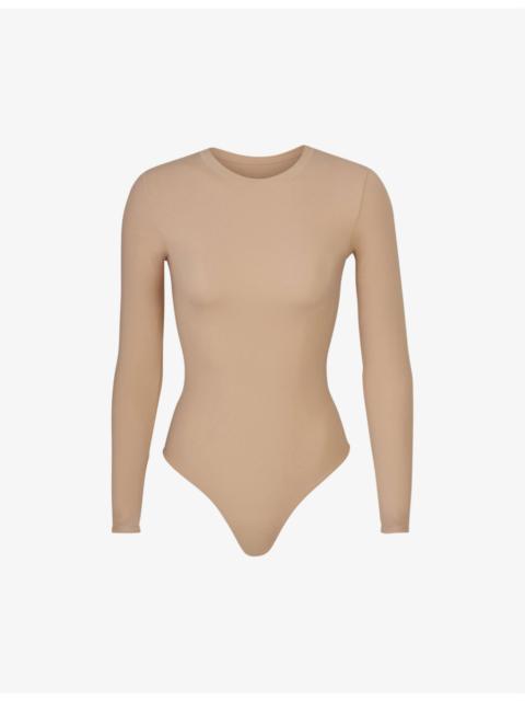SKIMS Fits Everybody round-neck stretch-woven body