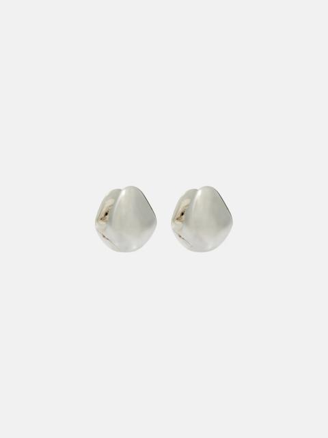 PHOEBE PHILO Pebble sterling silver earrings