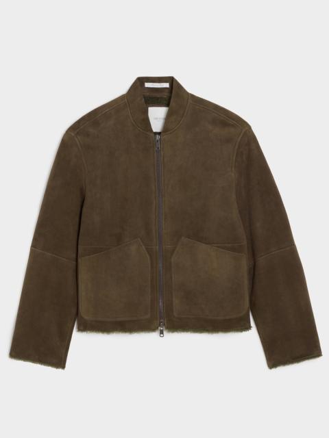 TODD SNYDER Italian Shearling Aviator Jacket