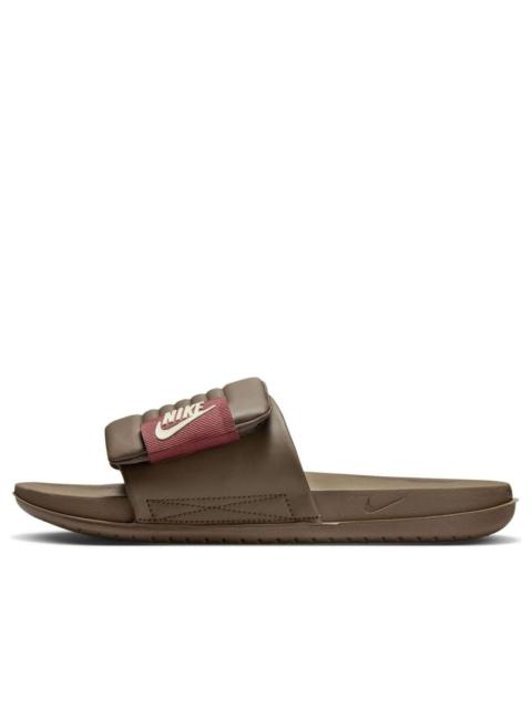 Nike Nike Offcourt Adjust Slides 'Ironstone Red Sepia' DQ9624-005