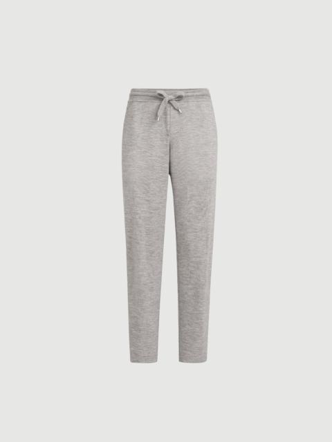 Brunello Cucinelli Cashmere and silk French terry trousers