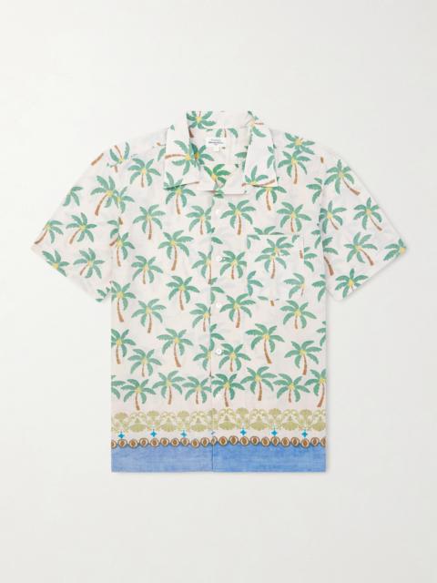 Hartford New Palmito Printed Cotton Shirt