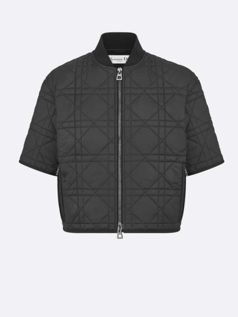 Dior Macrocannage Short-Sleeved Peacoat