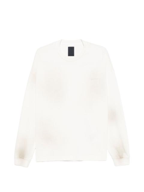 JUUN.J logo-embroidered long-sleeve top