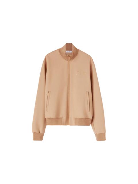 Off-White OFF-WHITE Quote Wool Slim Tracktop Camel